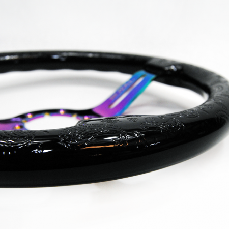 Teggi over Paisley Etch on Neochrome Spokes - 350mm - Image 2
