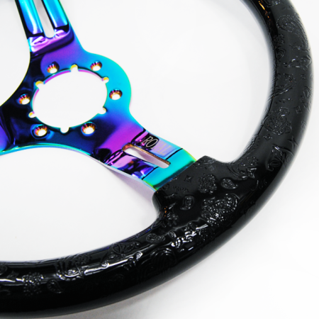 Teggi over Paisley Etch on Neochrome Spokes - 350mm - Image 4