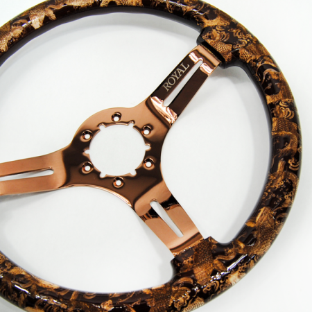 Carp Etch on Copper Spokes - 350mm - Image 10