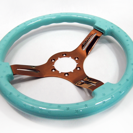 Tiffanys over Ganja Etch on Copper Spokes - 350mm - Image 2