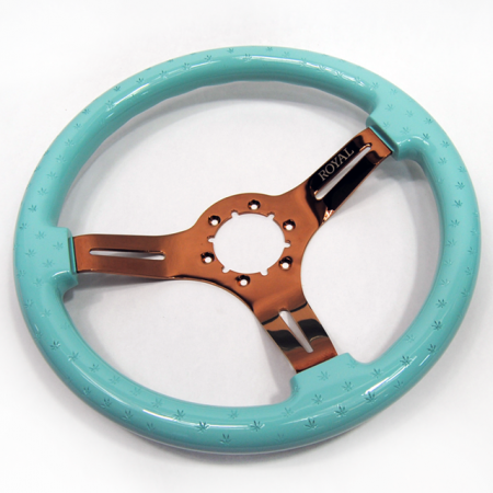 Tiffanys over Ganja Etch on Copper Spokes - 350mm - Image 3
