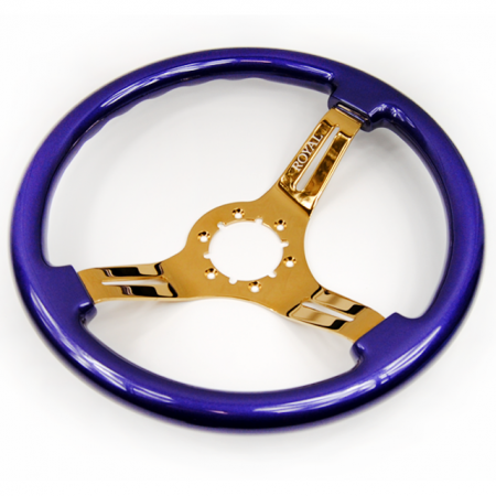 Plumcrazy on Gold Spokes - 350mm