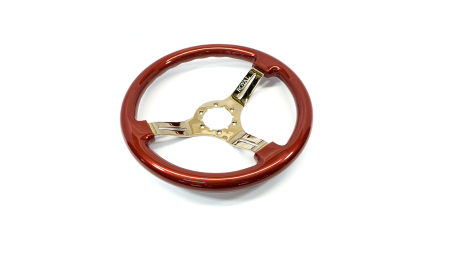 Candy Red on Copper Spokes - 350mm - Image 4