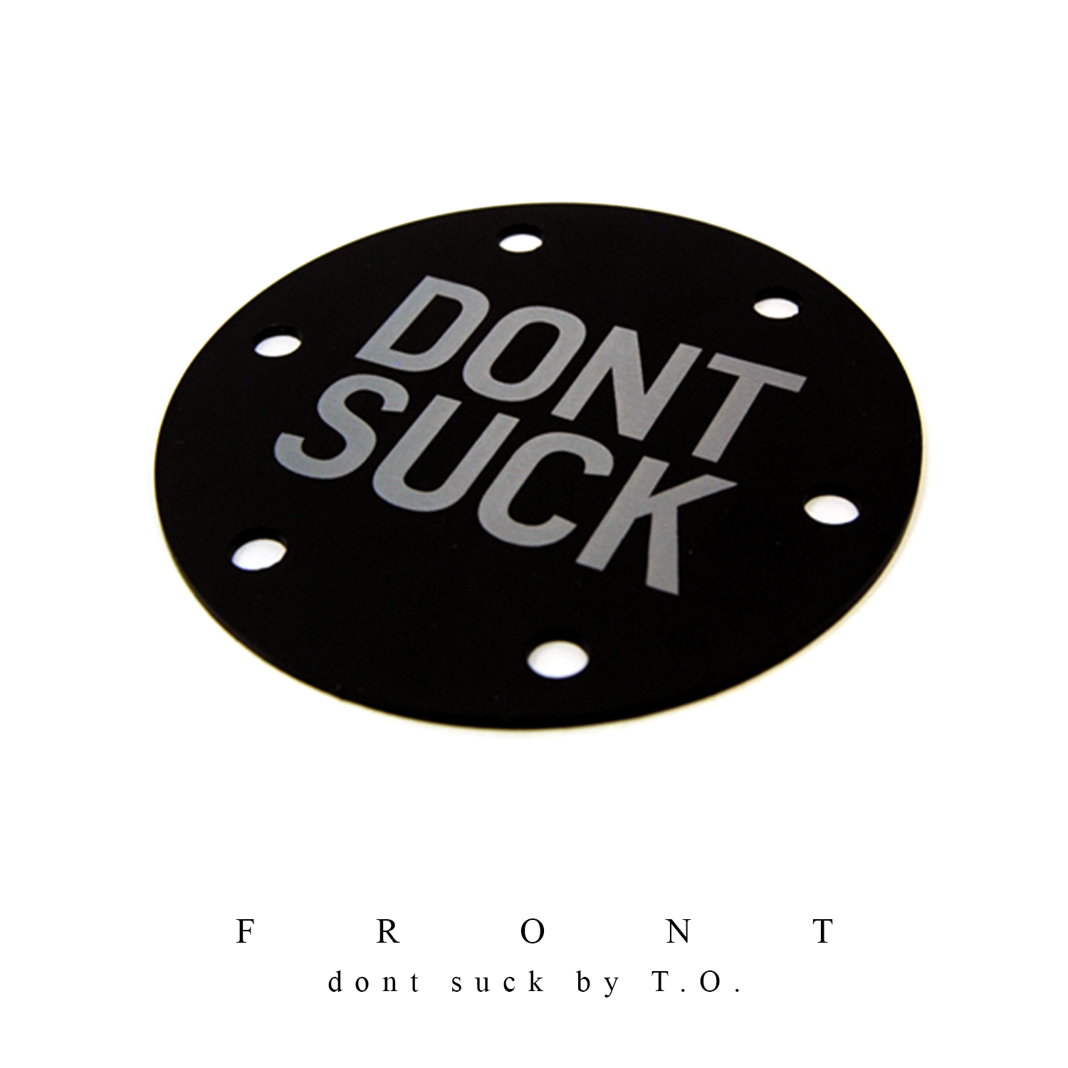 Horn Delete Plate Kit Black Grip Royal