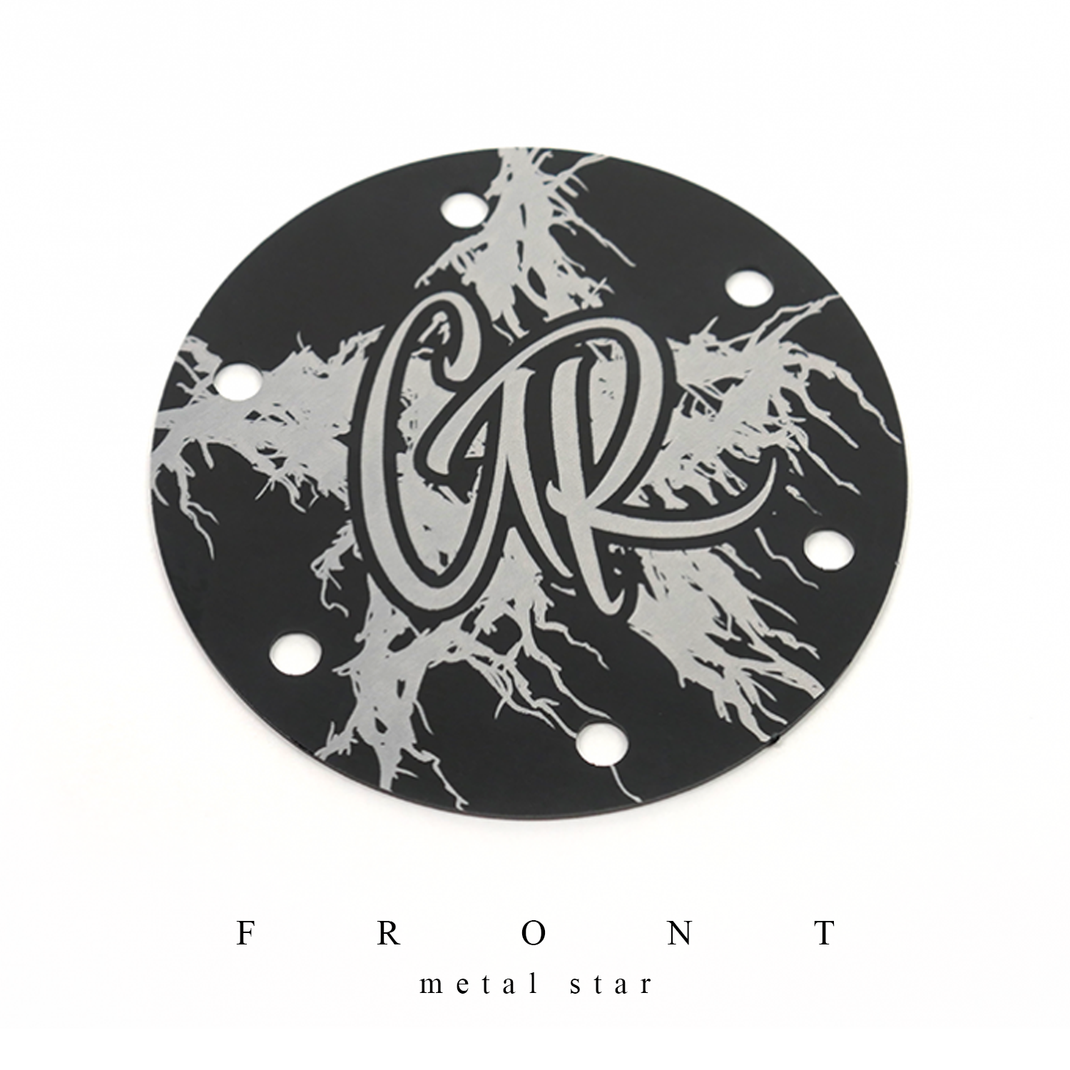 Horn Delete Plate Kit Black Grip Royal