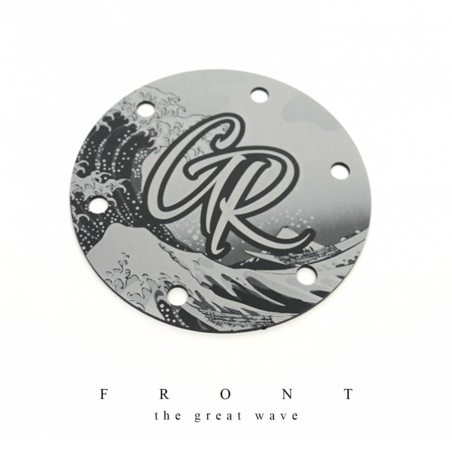 Horn Delete Plate Kit Black Grip Royal