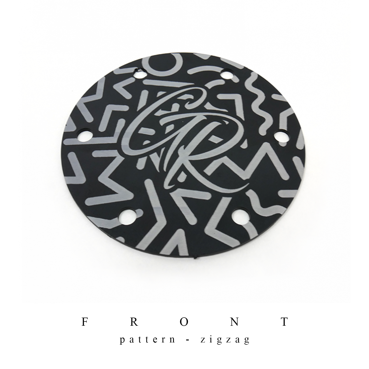 Horn Delete Plate Kit Black Grip Royal