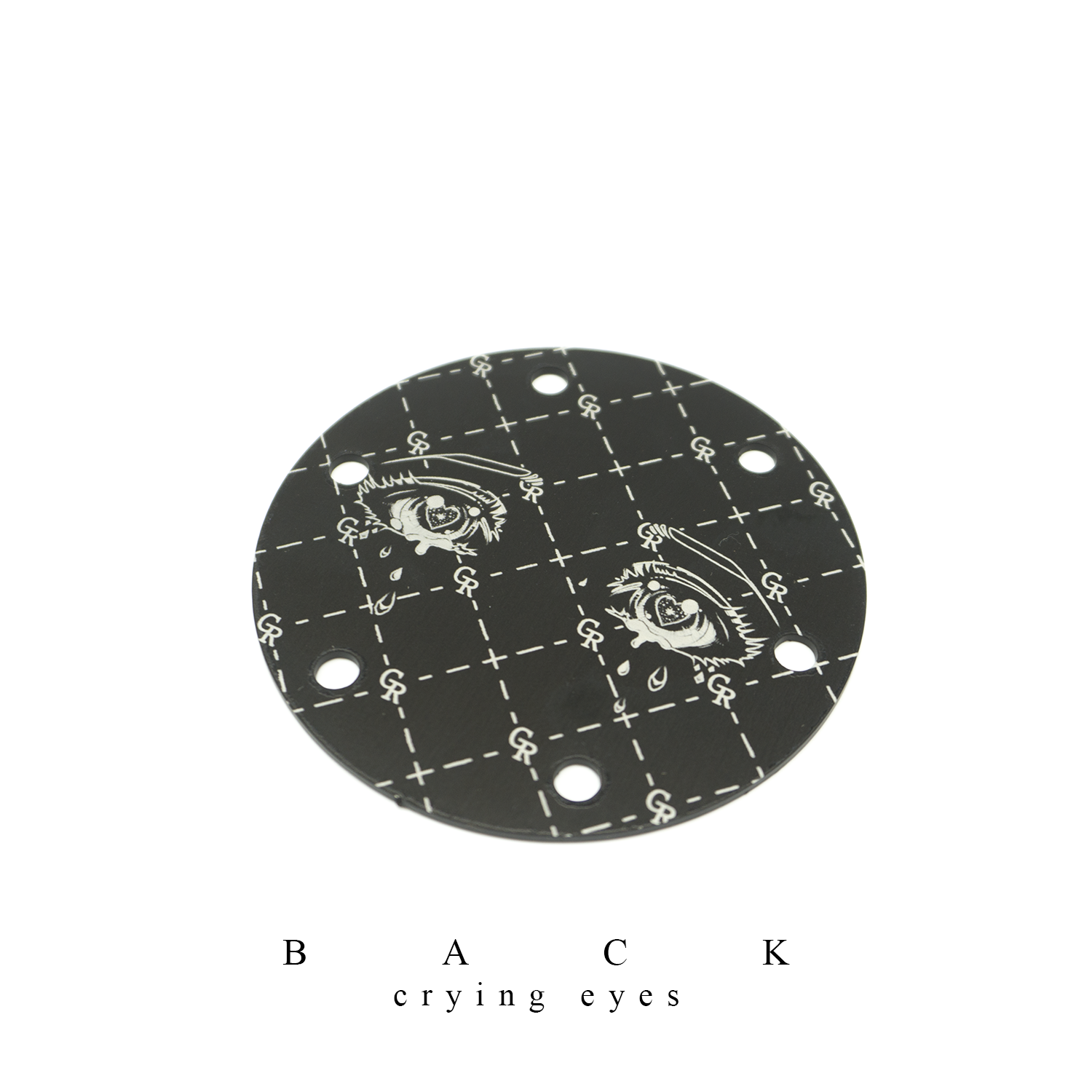 Horn Delete Plate Kit Black Grip Royal