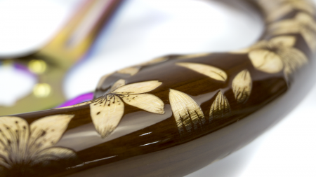 Lilies Etch on Neochrome Spokes - 350mm - Image 2