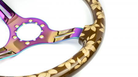 Lilies Etch on Neochrome Spokes - 350mm