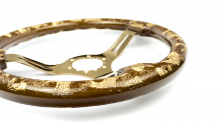 Carp Etch on Copper Spokes - 350mm