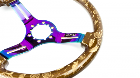 Dreamcatcher Etch on Neochrome Spokes - 350mm