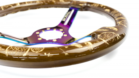 Dreamcatcher Etch on Neochrome Spokes - 350mm - Image 2