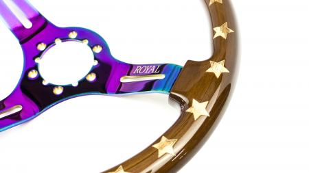 Star Etch on Neochrome Spokes - 350mm