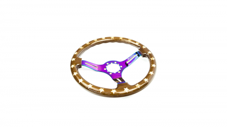 Star Etch on Neochrome Spokes - 350mm - Image 4