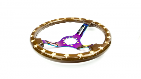 Star Etch on Neochrome Spokes - 350mm - Image 3