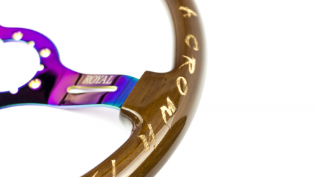 A Crown Is Merely A Hat Etch on Neochrome Spokes - 350mm - Image 4