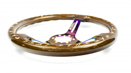 A Crown Is Merely A Hat Etch on Neochrome Spokes - 350mm - Image 3