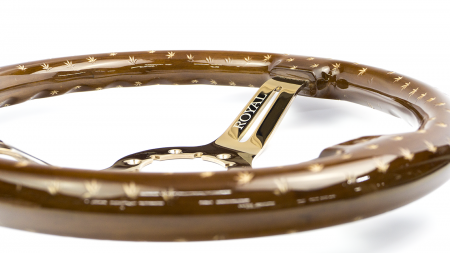 [CHOOSE YOUR ETCH] on Copper Chrome Spokes - 350mm - Image 2