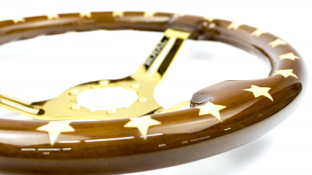 Stars Etch on Gold Spokes - 350mm - Image 4