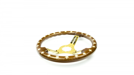Stars Etch on Gold Spokes - 350mm - Image 3