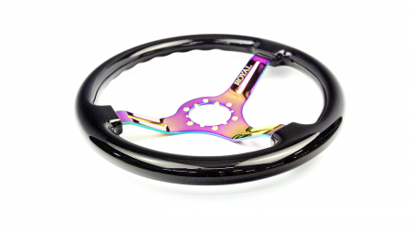 Teggi w/ Blue, Red, Rainbow Flake on Neochrome Spokes - 350mm - Image 7