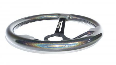 Oil Sparkle on Black Spokes - 350mm - Image 5