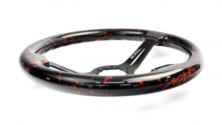 Teggi w/ Si Paint Splatter on Black Spokes - 350mm - Image 5