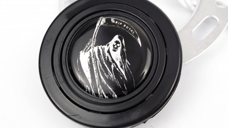 Horn Button - Reaper - Silver - Image 4
