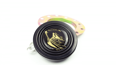 Horn Button - Reaper - Gold