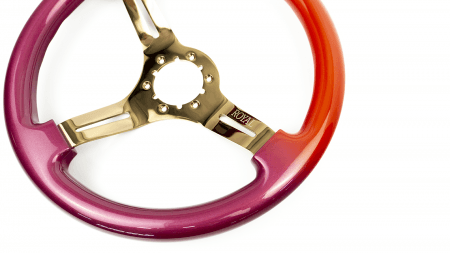 Si Fade to Magenta on Copper Spokes - 350mm - Image 5