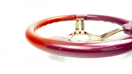Si Fade to Magenta on Copper Spokes - 350mm - Image 4