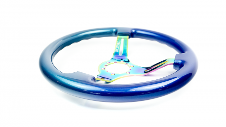 Tahitian Green Fade to Blue Metallic on Neochrome Spokes - 350mm - Image 7