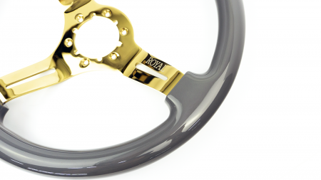 Grigio on Gold Spokes - 350mm