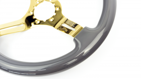 Grigio on Gold Spokes - 350mm - Image 2
