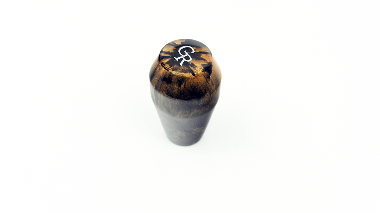 Paint Inlay on Shift Knob Logo