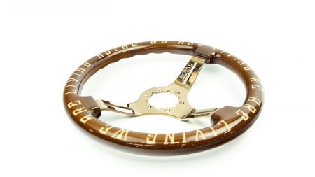 We Are Living Etch on Copper Spokes - 350mm - Image 6