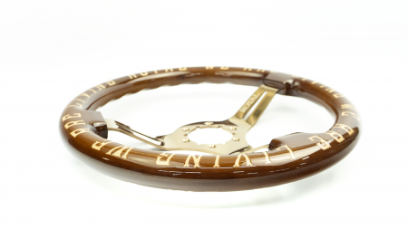 We Are Living Etch on Copper Spokes - 350mm - Image 5