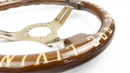 We Are Living Etch on Copper Spokes - 350mm - Image 2