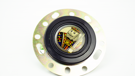Horn Button - King - Gold