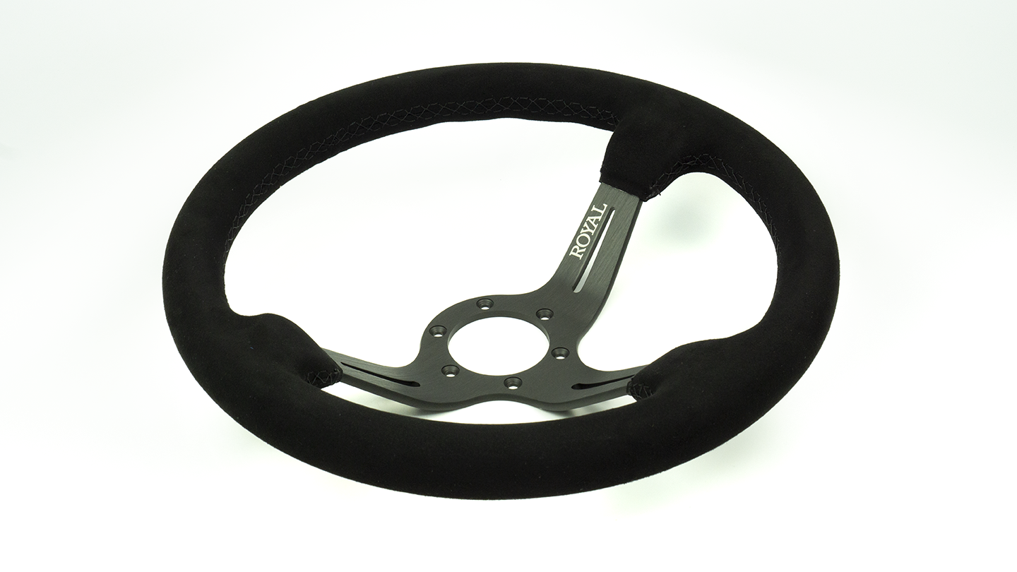 DEUCE The new deep dish slotted steering wheel! Grip Royal