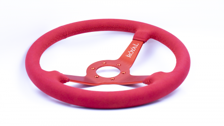 Brute - 350mm - Red Suede on Red Spokes - Image 2