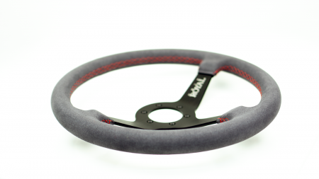 Brute - 350mm - Grey Suede - Red Stitch - Image 2