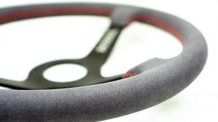 Brute - 350mm - Grey Suede - Red Stitch - Image 4