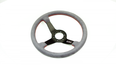 Brute - 350mm - Grey Suede - Red Stitch - Image 6