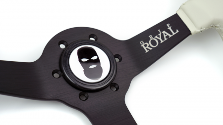 Steal This Wheel! - Brute - 350mm - White Leather - Image 7