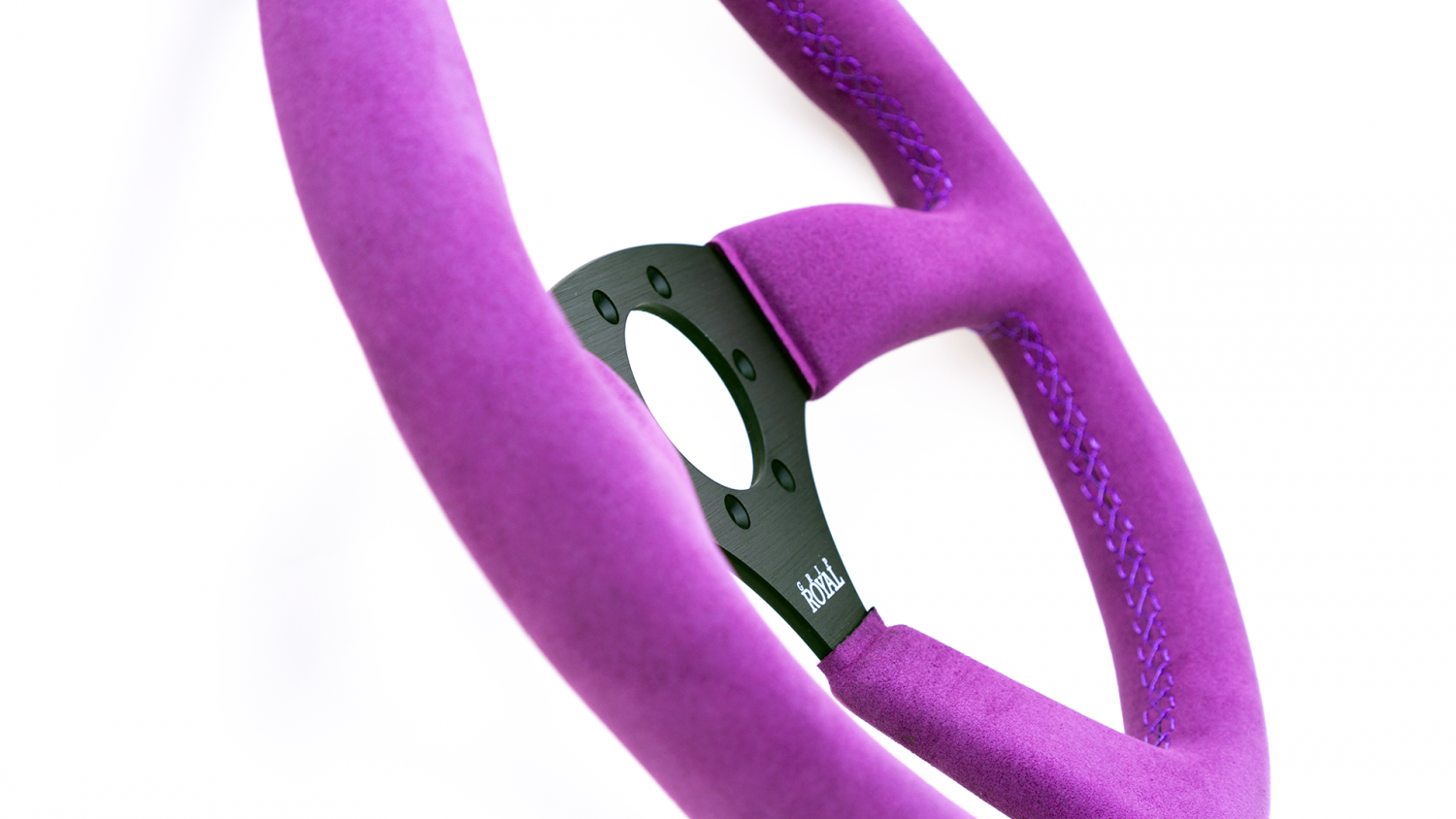 Ace 350mm Purple Suede Grip Royal