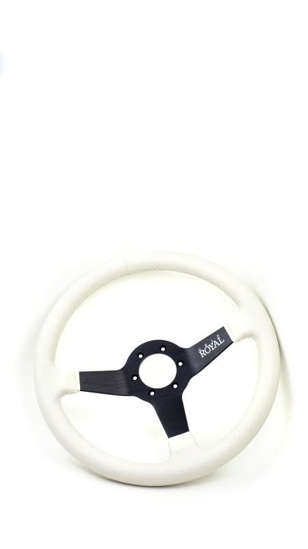 Brute - 350mm - White Leather - "Ghost" - Image 6