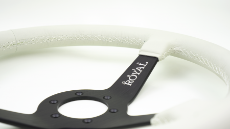 Brute - 350mm - White Leather - "Ghost" - Image 5