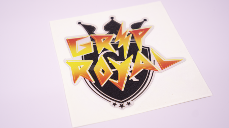 Sticker - Crest w/ Text (Holographic) - Image 2